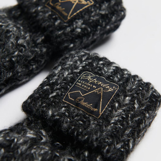 Superdry Γυναικεία γάντια Tweed Cable Gloves